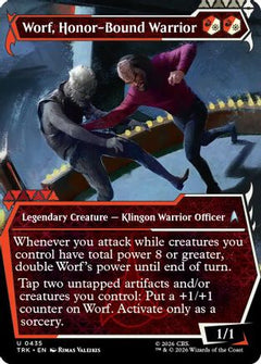 Worf, Honor-Bound Warrior (Showcase) (0435) (TRK-435) - Star Trek-1