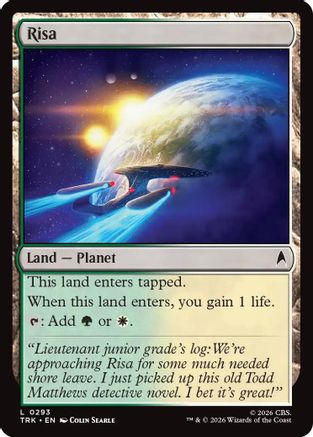 Risa (TRK-293) - Star Trek Foil-1