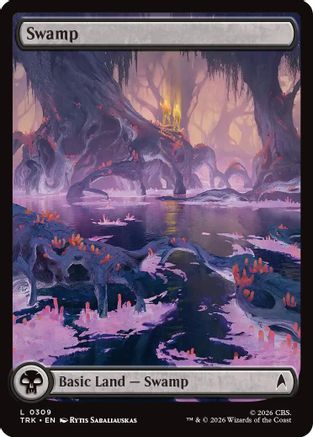 Swamp (0309) (TRK-309) - Star Trek Foil-1
