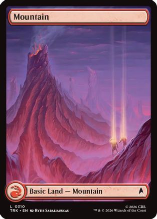 Mountain (0310) (TRK-310) - Star Trek Foil-1