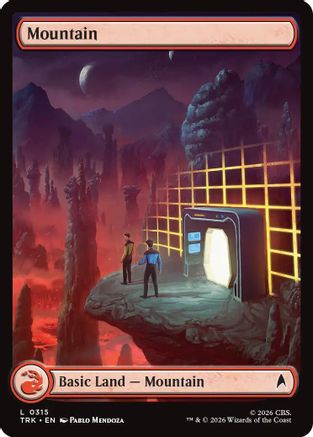 Mountain (0315) (TRK-315) - Star Trek-1