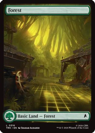 Forest (0316) (TRK-316) - Star Trek Foil-1