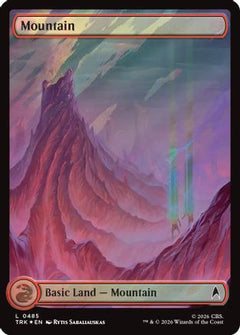 Mountain (0485) (Surge Foil) (TRK-485) - Star Trek Foil-1