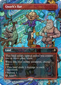 Quark's Bar (Borderless) (0350) (TRK-350) - Star Trek Foil-1