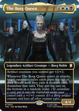 The Borg Queen (Borderless) (TRC-001) - Commander: Star Trek