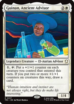 Guinan, Ancient Advisor (Surge Foil) (TRC-017) - Commander: Star Trek Foil-1