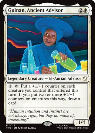 Guinan, Ancient Advisor (Surge Foil) (TRC-017) - Commander: Star Trek Foil-1