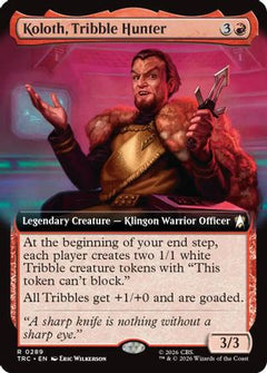 Koloth, Tribble Hunter (Extended Art) (TRC-289) - Commander: Star Trek-1