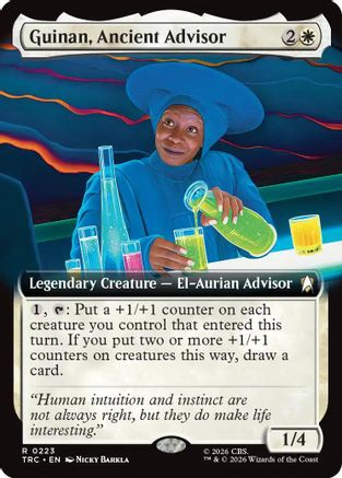 Guinan, Ancient Advisor (Extended Art) (TRC-223) - Commander: Star Trek-1