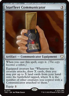 Starfleet Communicator (TRC-121) - Commander: Star Trek-1