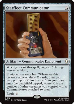 Starfleet Communicator (TRC-121) - Commander: Star Trek-1