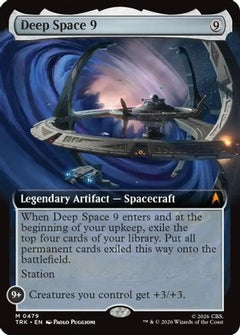 Deep Space 9 (Extended Art) (TRK-479) - Star Trek Foil-1