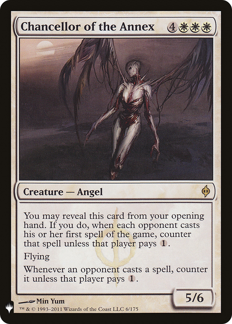 Chancellor of the Annex [The List]-1