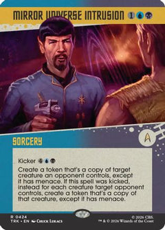 Mirror Universe Intrusion (Showcase) (TRK-424) - Star Trek Foil-1