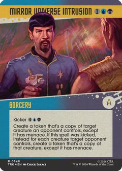 Mirror Universe Intrusion (Showcase) (Surge Foil) (TRK-548) - Star Trek Foil-1