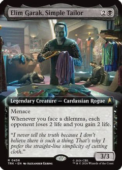 Elim Garak, Simple Tailor (Extended Art) (TRK-456) - Star Trek-1