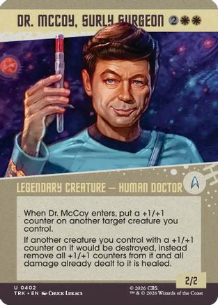 Dr. McCoy, Surly Surgeon (Showcase) (TRK-402) - Star Trek-1