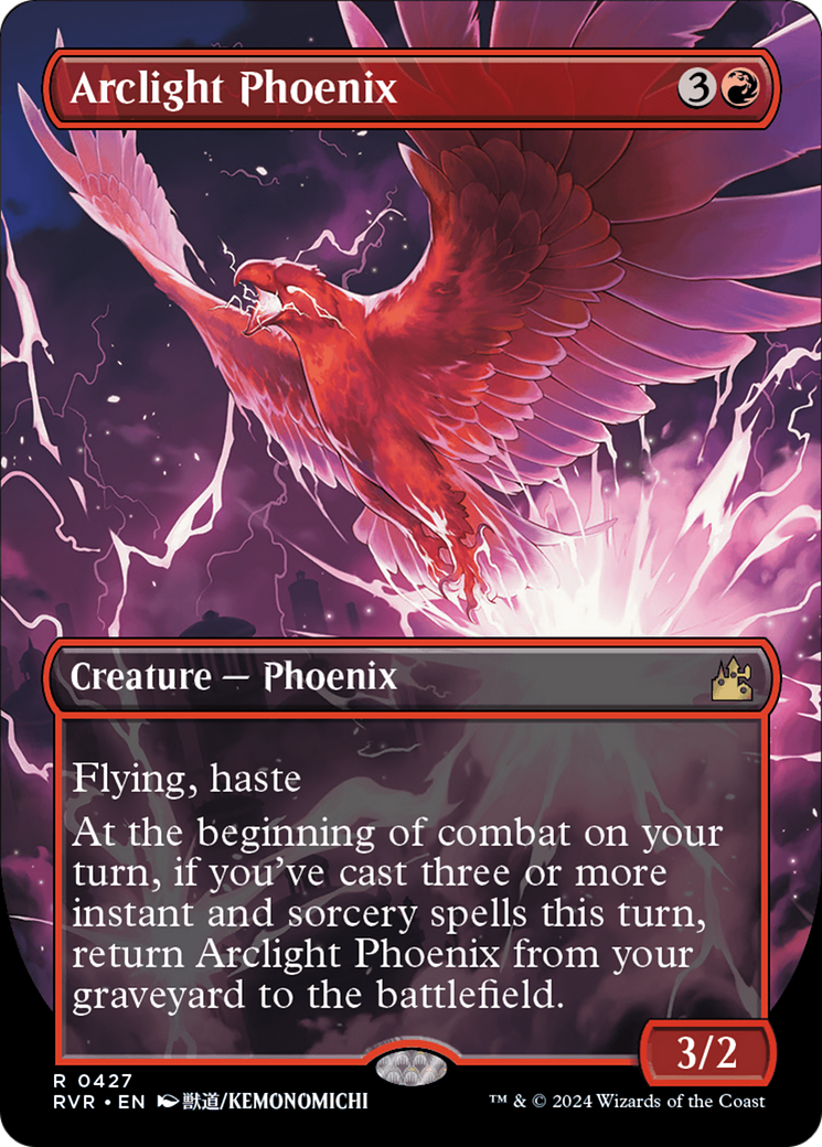 Arclight Phoenix (Anime Borderless) [Ravnica Remastered]-1