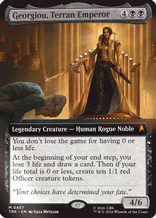 Georgiou, Terran Emperor (Extended Art) (TRK-457) - Star Trek-1