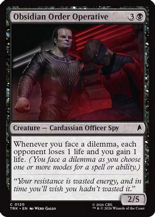 Obsidian Order Operative (TRK-120) - Star Trek-1