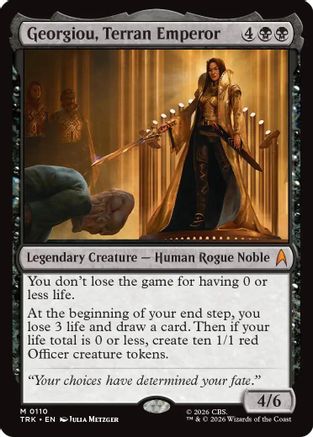 Georgiou, Terran Emperor (TRK-110) - Star Trek Foil-1