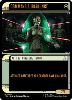 Command Subadjunct (Showcase) (TRK-364) - Star Trek Foil-1