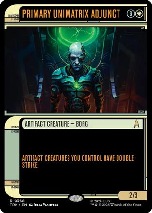 Primary Unimatrix Adjunct (Showcase) (TRK-368) - Star Trek Foil-1