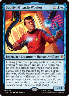 Scotty, Miracle Worker (TRK-079) - Star Trek Foil-1