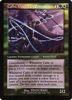 Calix, Guided by Fate (Retro Frame) (SLD-7151) - Secret Lair Drop Series Foil-1