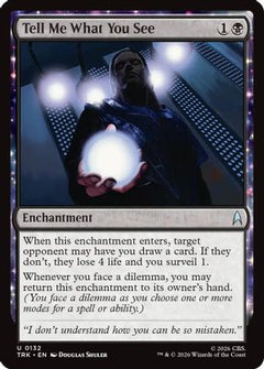 Tell Me What You See (TRK-132) - Star Trek Foil-1