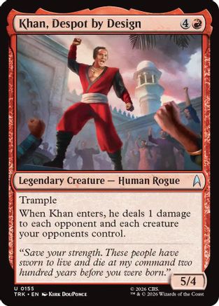 Khan, Despot by Design (TRK-155) - Star Trek-1
