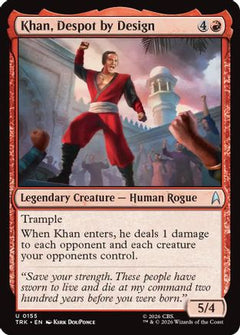 Khan, Despot by Design (TRK-155) - Star Trek Foil-1
