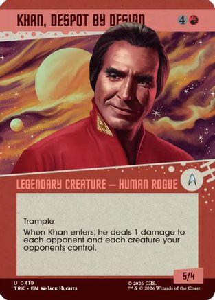 Khan, Despot by Design (Showcase) (TRK-419) - Star Trek-1
