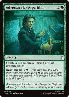 Adversary by Algorithm (TRK-182) - Star Trek Foil-1