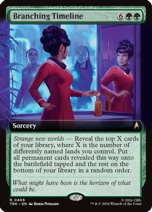 Branching Timeline (Extended Art) (TRK-466) - Star Trek-1