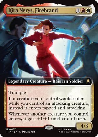 Kira Nerys, Firebrand (Extended Art) (TRK-477) - Star Trek-1