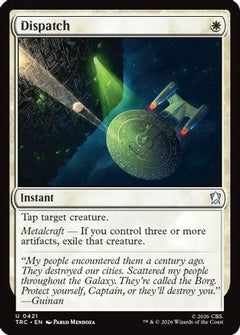 Dispatch (Surge Foil) (TRC-421) - Commander: Star Trek Foil-1