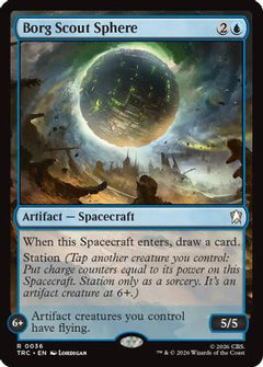 Borg Scout Sphere (TRC-036) - Commander: Star Trek-1
