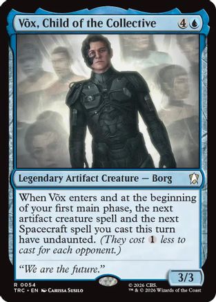 Vox, Child of the Collective (Surge Foil) (TRC-054) - Commander: Star Trek Foil-1