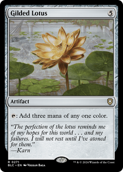 Gilded Lotus [Bloomburrow Commander]-1