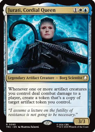Jurati, Cordial Queen (Surge Foil) (TRC-095) - Commander: Star Trek Foil-1