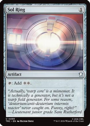 Sol Ring (TRC-499) - Commander: Star Trek-1