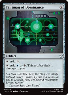 Talisman of Dominance (TRC-505) - Commander: Star Trek-1