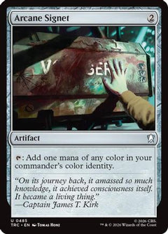 Arcane Signet (Surge Foil) (TRC-485) - Commander: Star Trek Foil-1