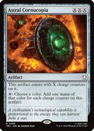 Astral Cornucopia (Surge Foil) (TRC-486) - Commander: Star Trek Foil-1