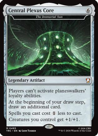 Central Plexus Core (Surge Foil) (TRC-495) - Commander: Star Trek Foil-1