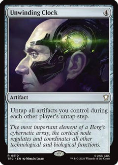 Unwinding Clock (Surge Foil) (TRC-510) - Commander: Star Trek Foil-1