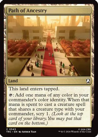 Path of Ancestry (TRC-545) - Commander: Star Trek-1