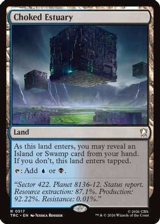 Choked Estuary (Surge Foil) (TRC-517) - Commander: Star Trek Foil-1