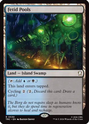 Fetid Pools (Surge Foil) (TRC-530) - Commander: Star Trek Foil-1